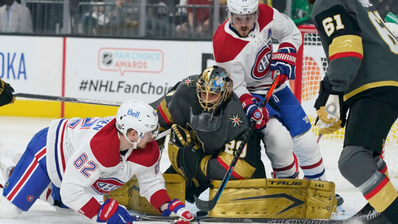 scramble in front of Vegas net