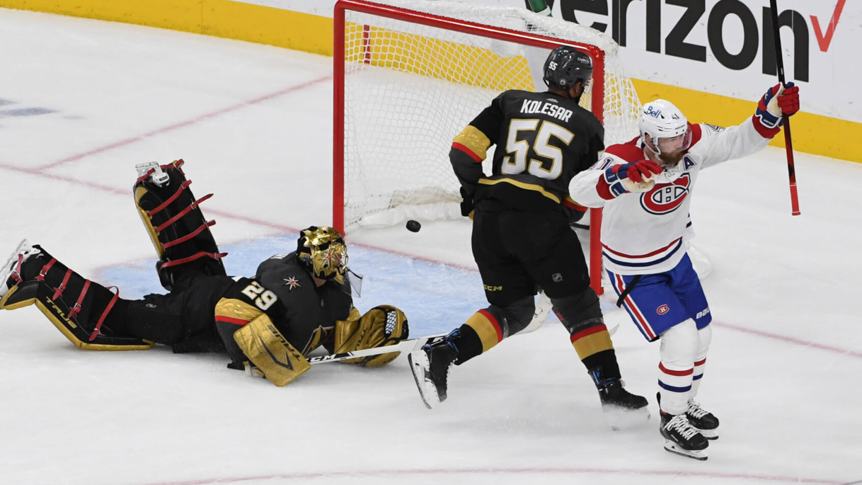Paul Byron scores vs Vegas