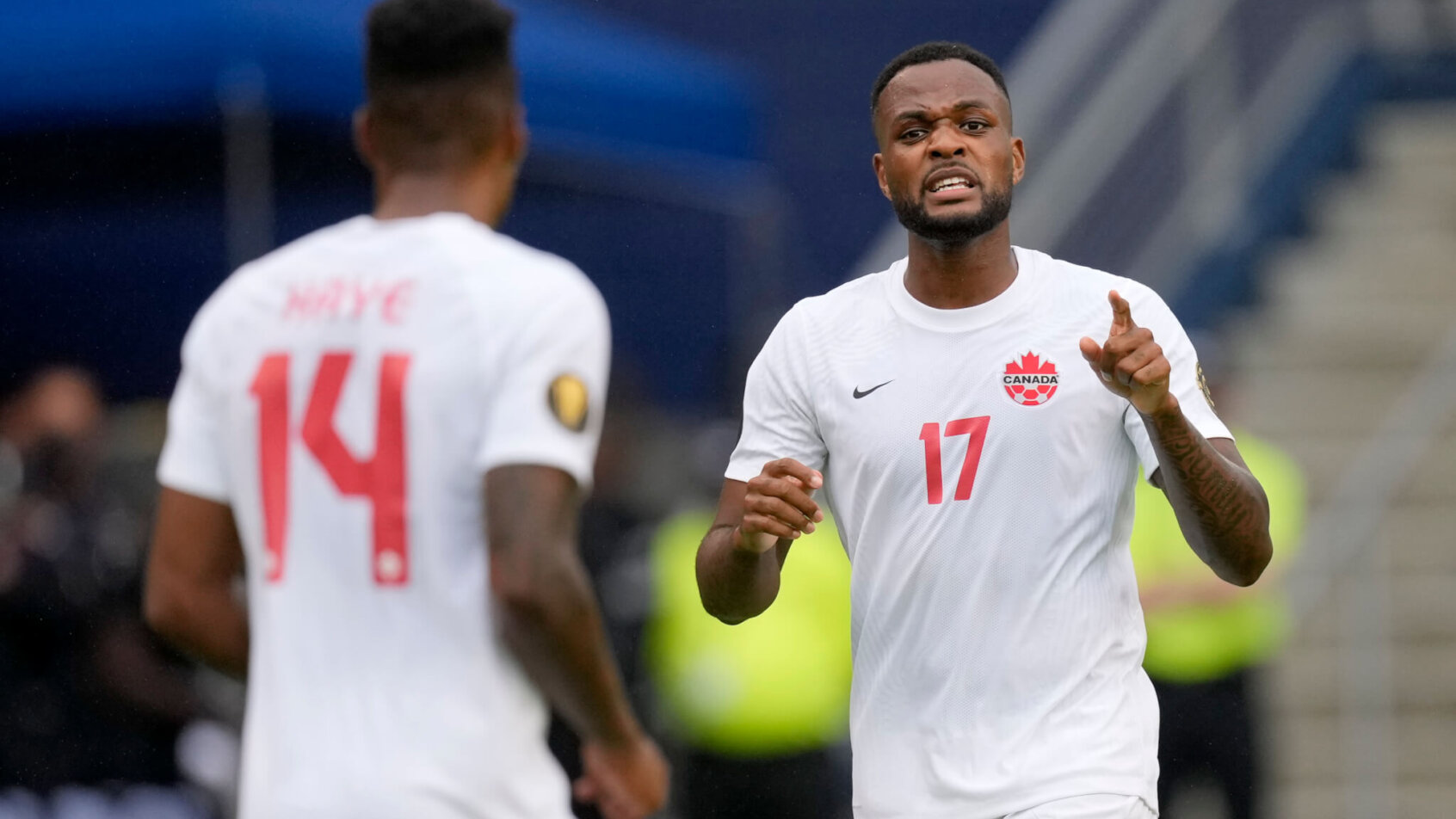 Cyle Larin goal celebration