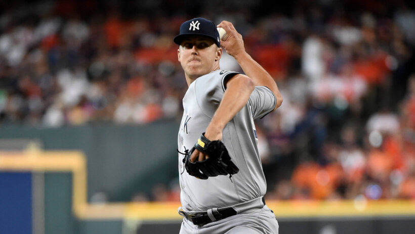 Jameson Taillon throws pitch