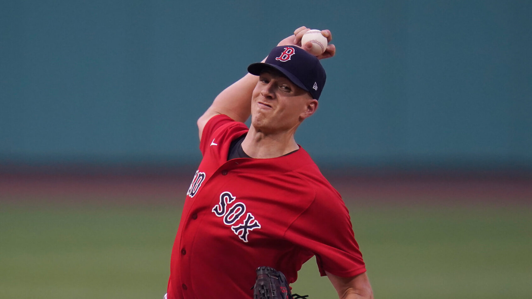 Nick Pivetta throwing pitch