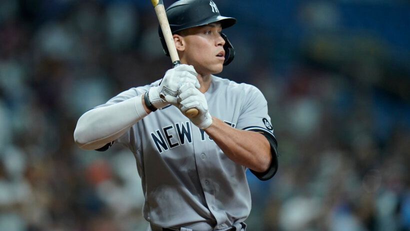Aaron Judge at the plate