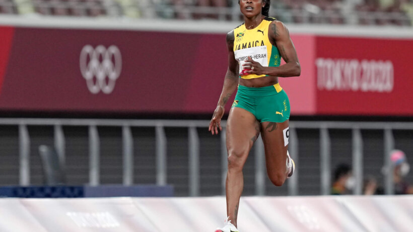 Thompson-Herah running