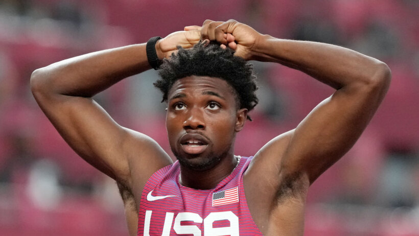 Noah Lyles running