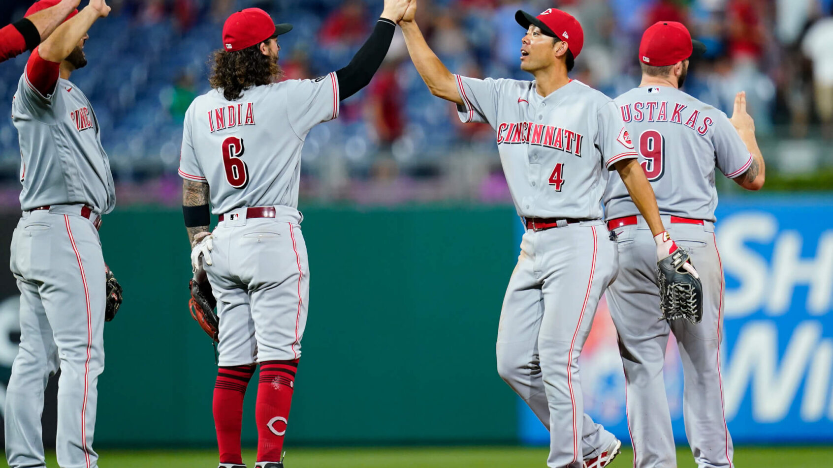 Cincinnati Reds celebrate