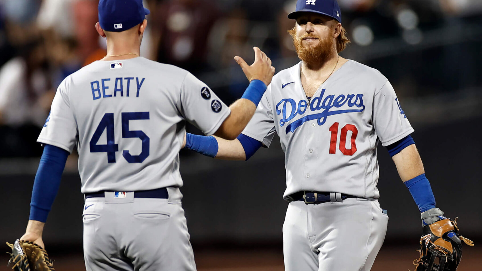 Dodgers celebration