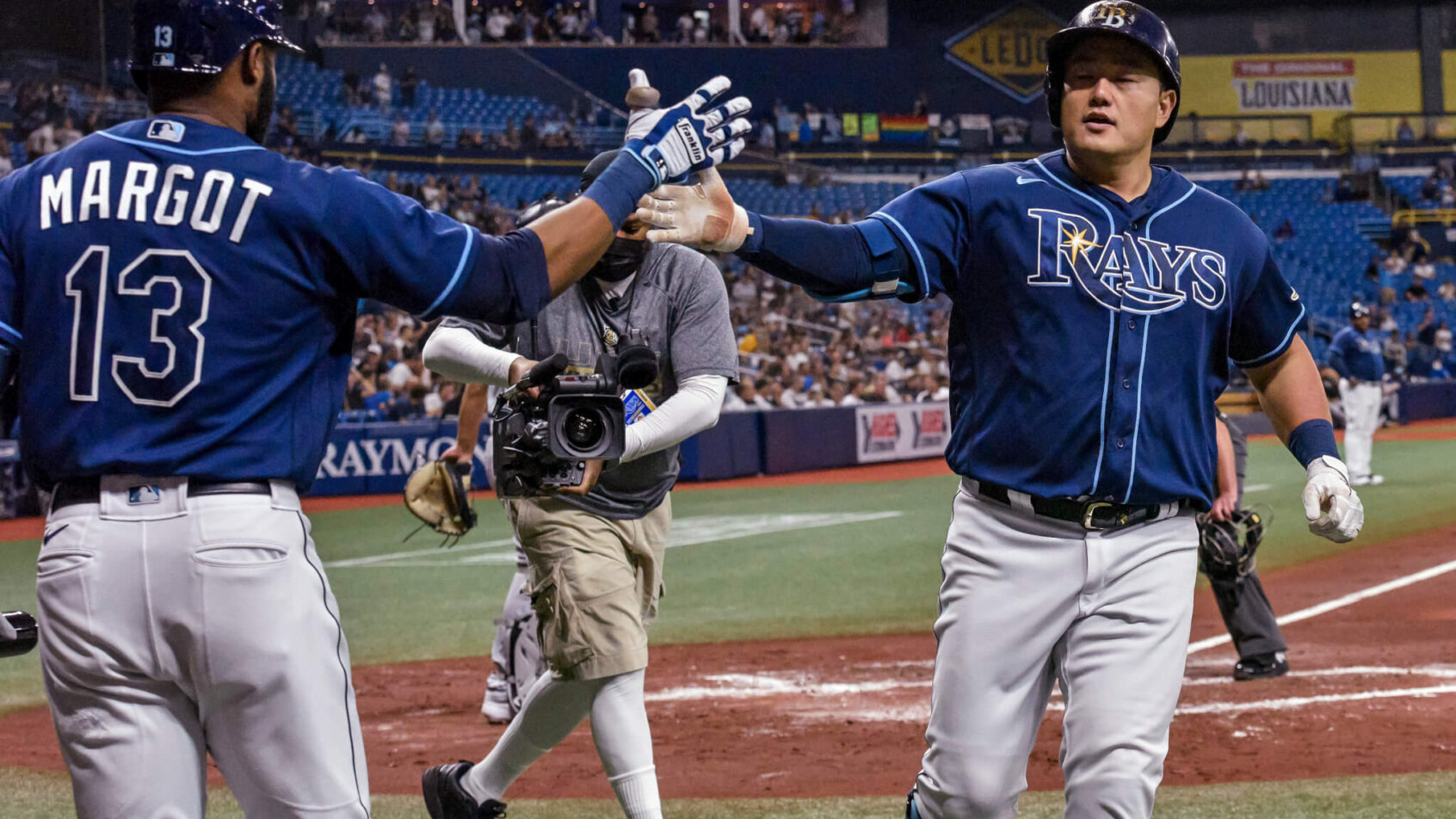 Tampa Bay Rays celebration
