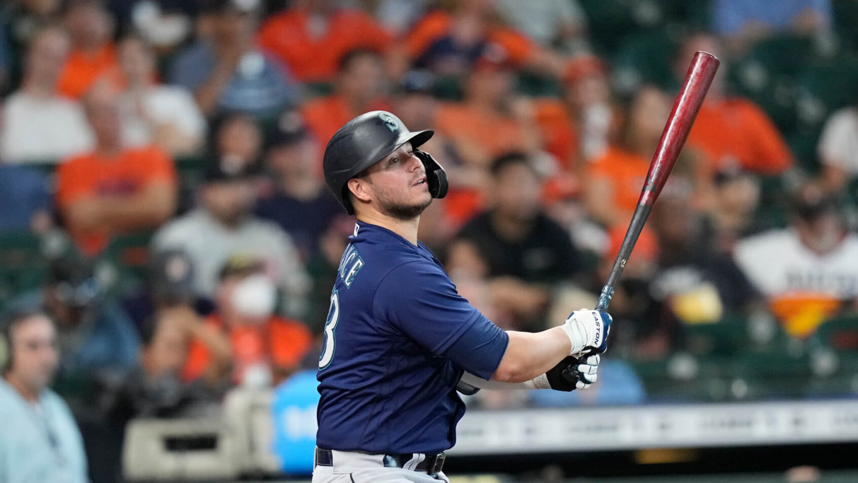 Seattle Mariners' Ty France at the plate