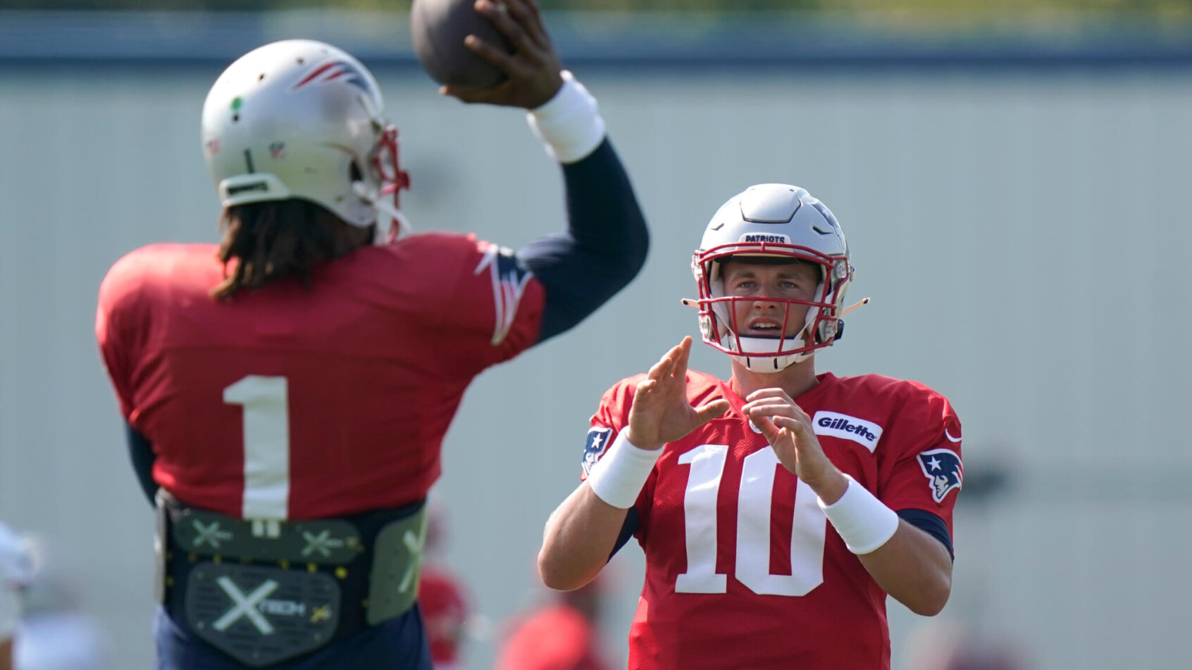 Cam Newton, Mac Jones, New England Patriots