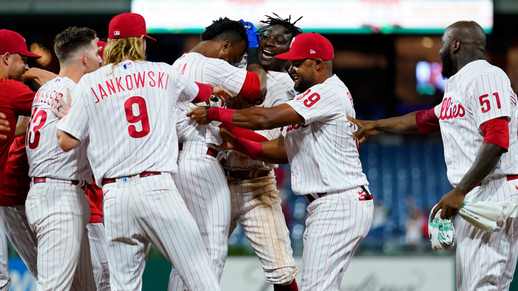 Philadelphia Phillies celebrate