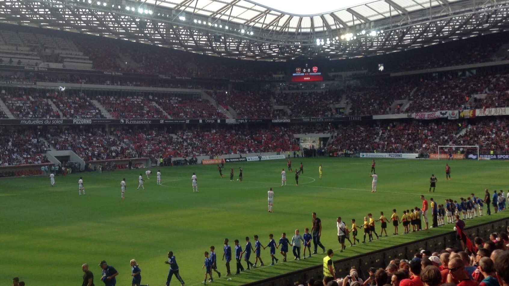 Allianz Riviera stadium in Nice, France