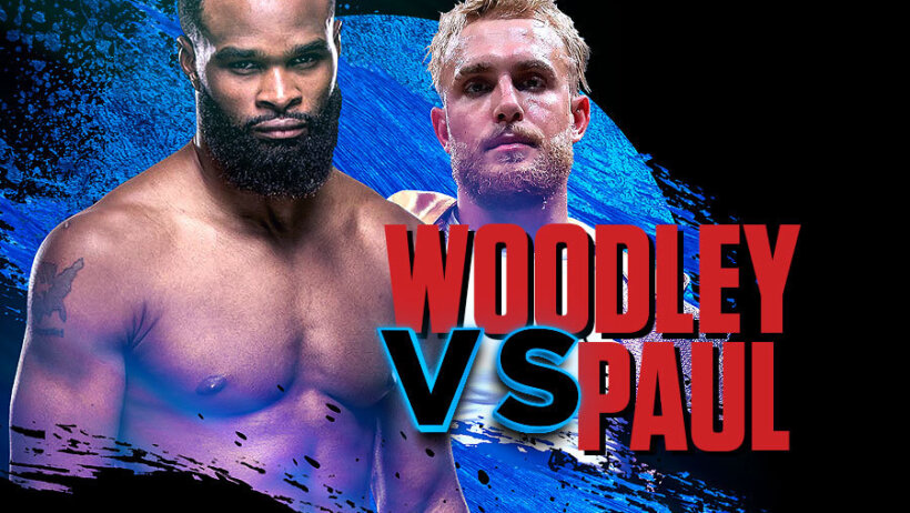 Jake Paul vs Tyron Woodley odds