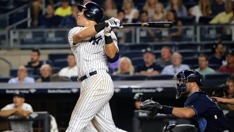 Yankees slugger Aaron Judge.