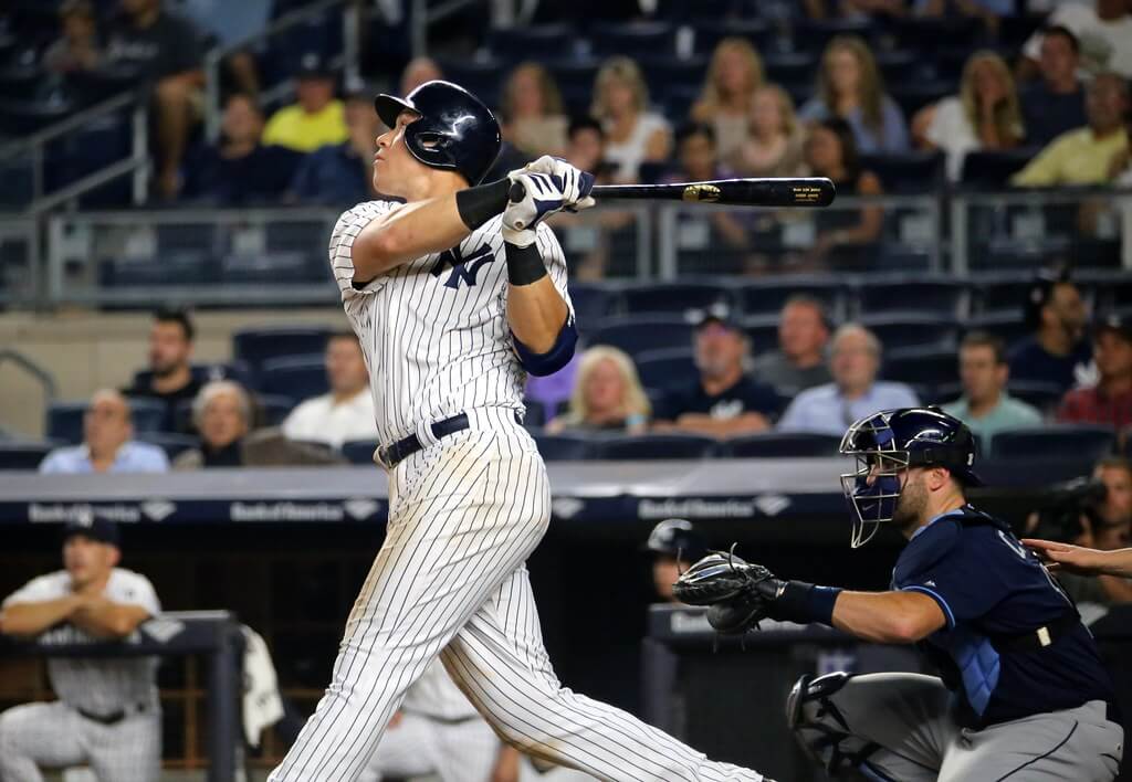 Yankees slugger Aaron Judge.