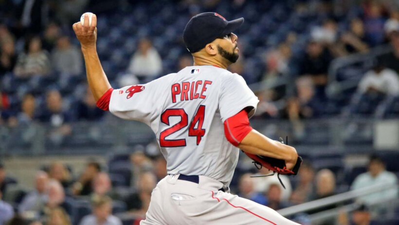 David Price pitching
