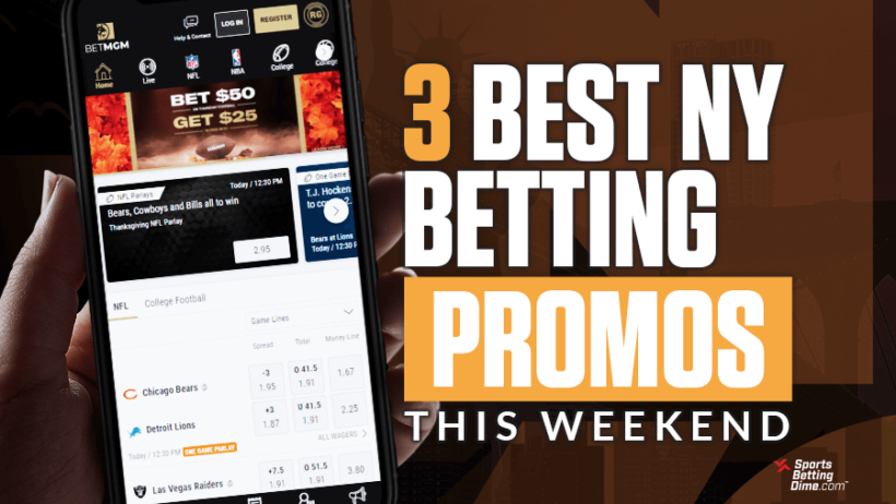 best NY sports betting promo codes this weekend