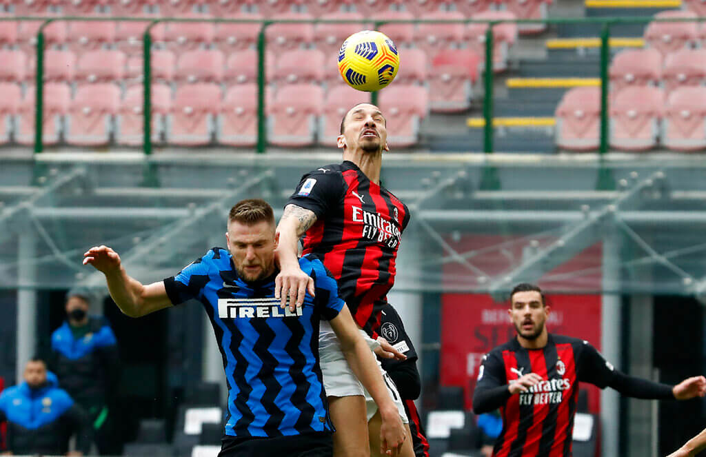 AC Milan's Zlatan Ibrahimovic