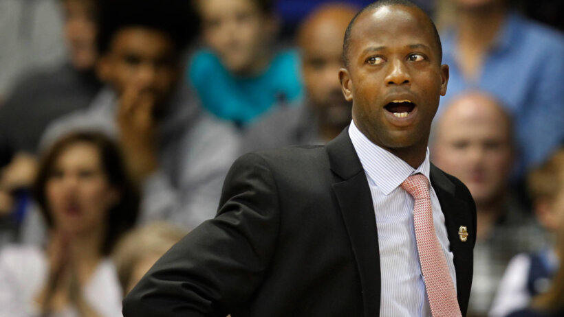 Earl Grant on the sideline during his tenure at Charleston