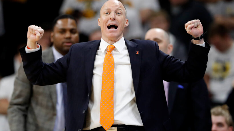 Jim Groce gesticulating on the sideline