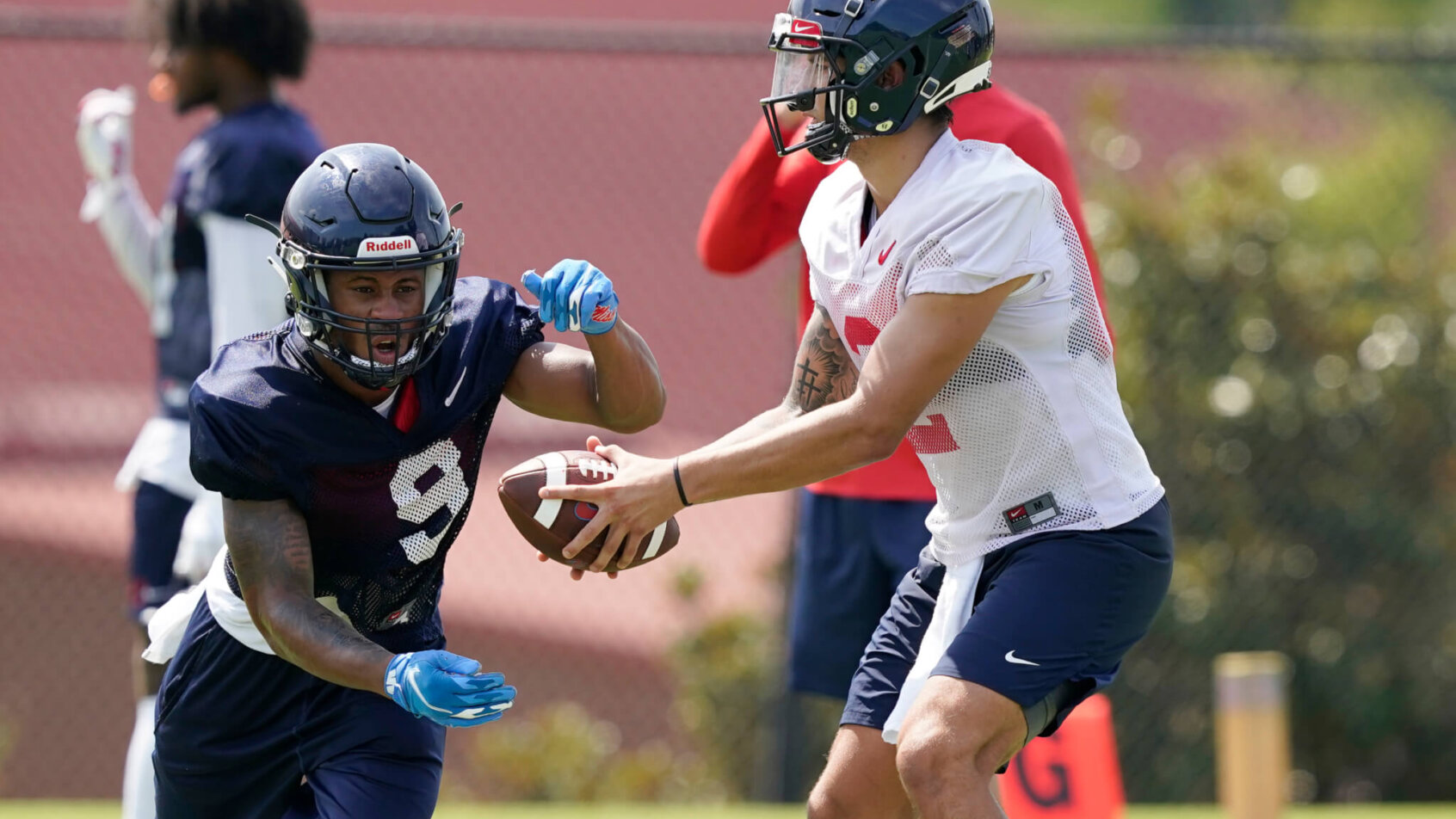 Ole Miss practice