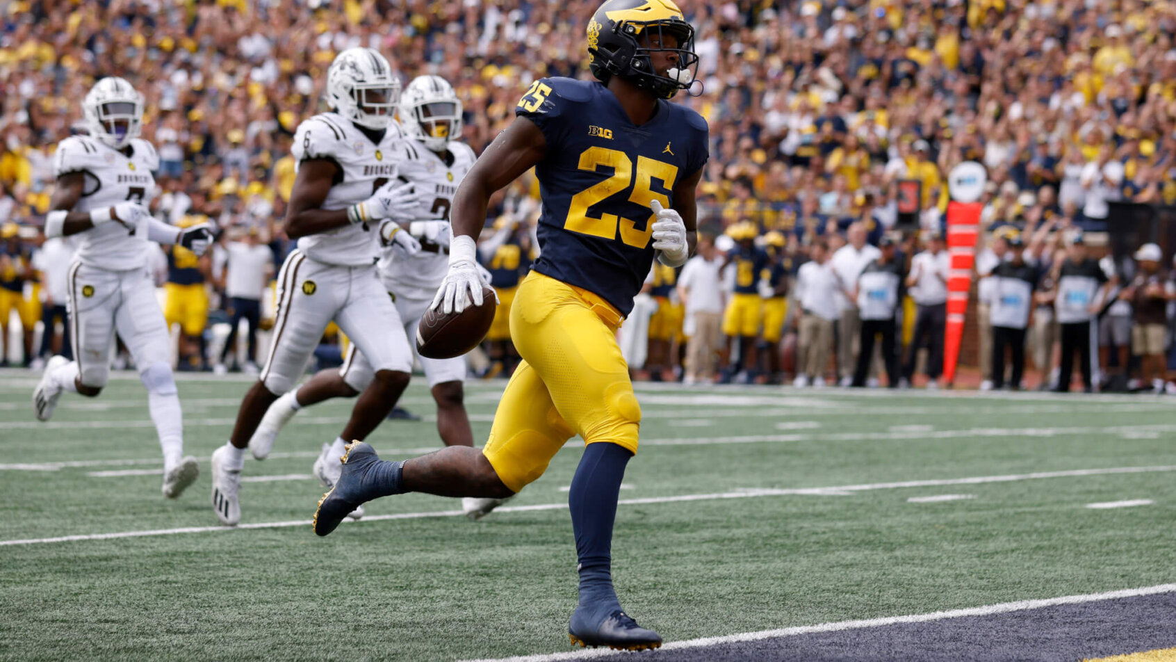 Haasan Haskins touchdown run