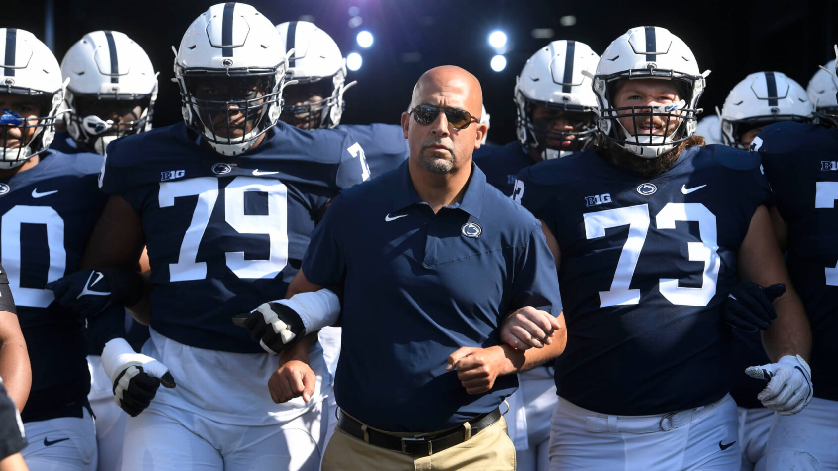 James Franklin tunnel walk