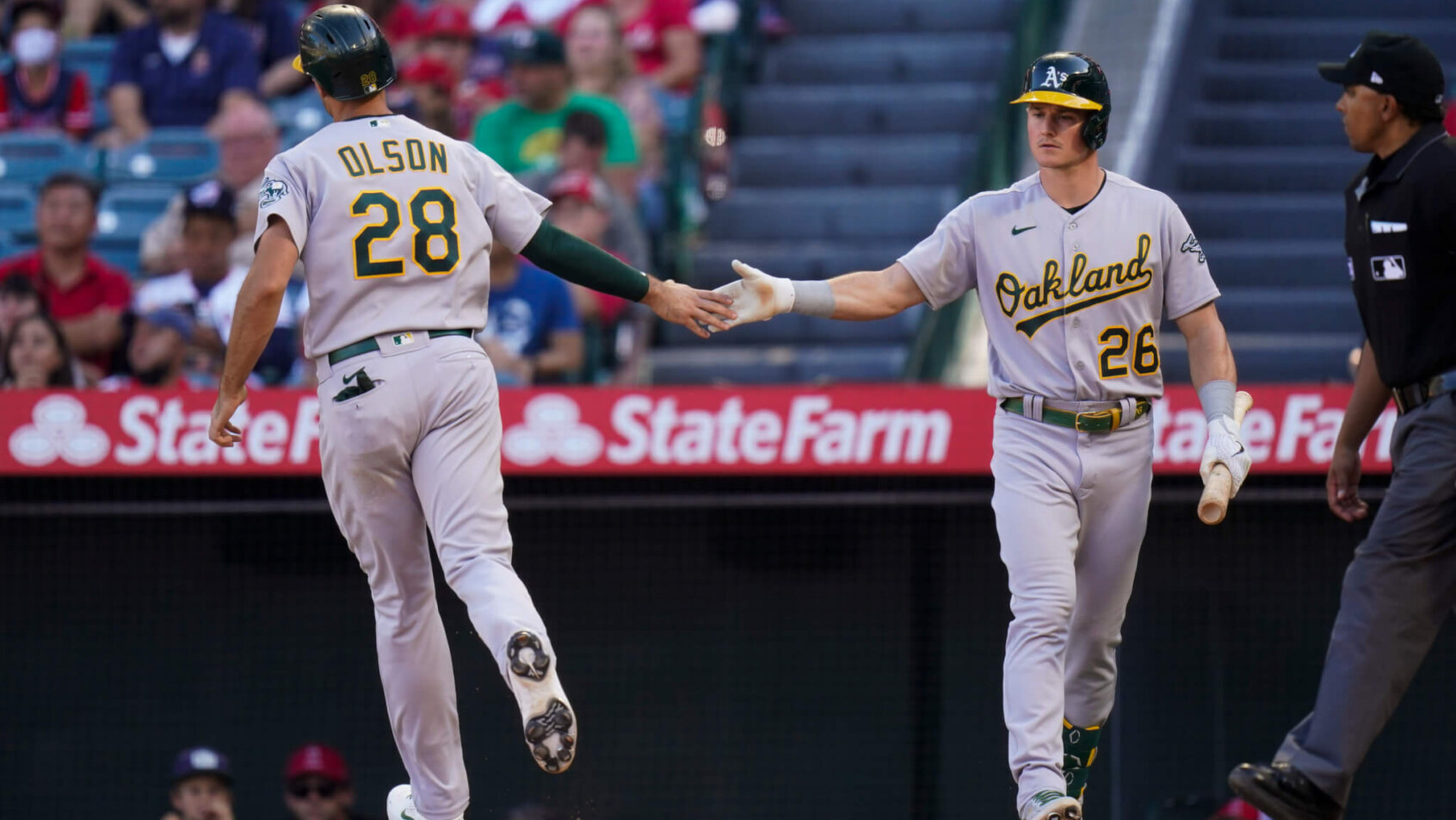 Oakland Athletics celebration