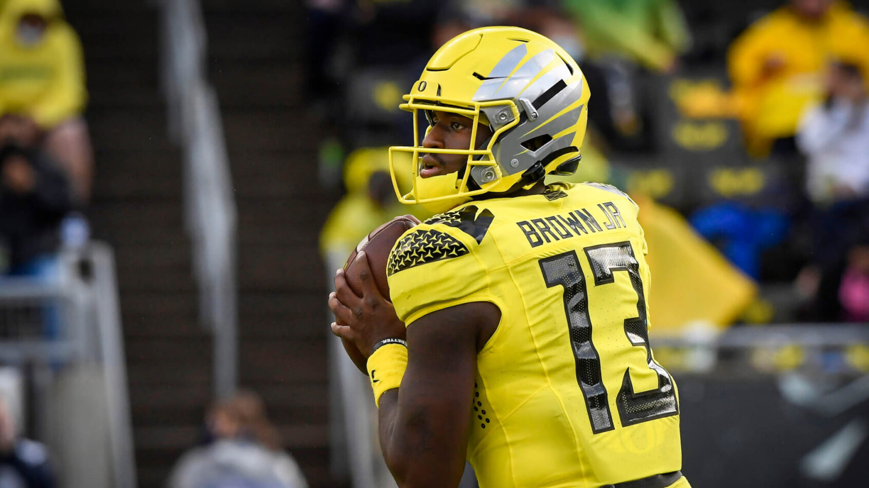 Anthony Brown throwing