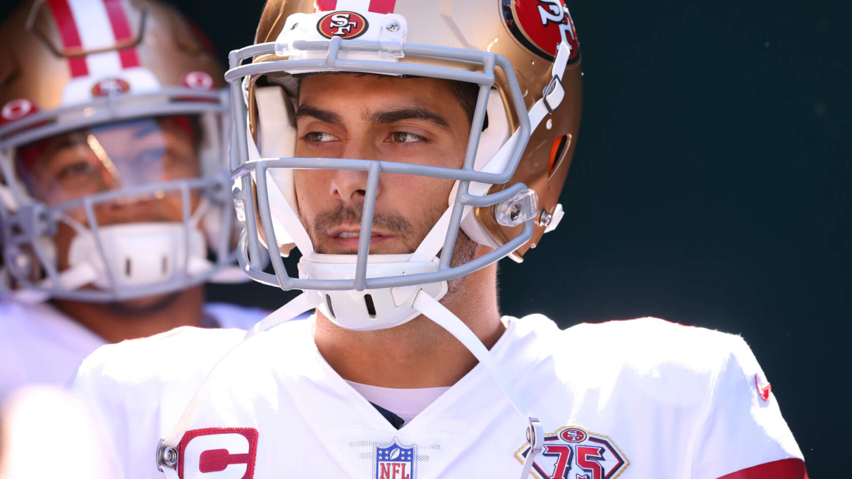Jimmy Garoppolo close up