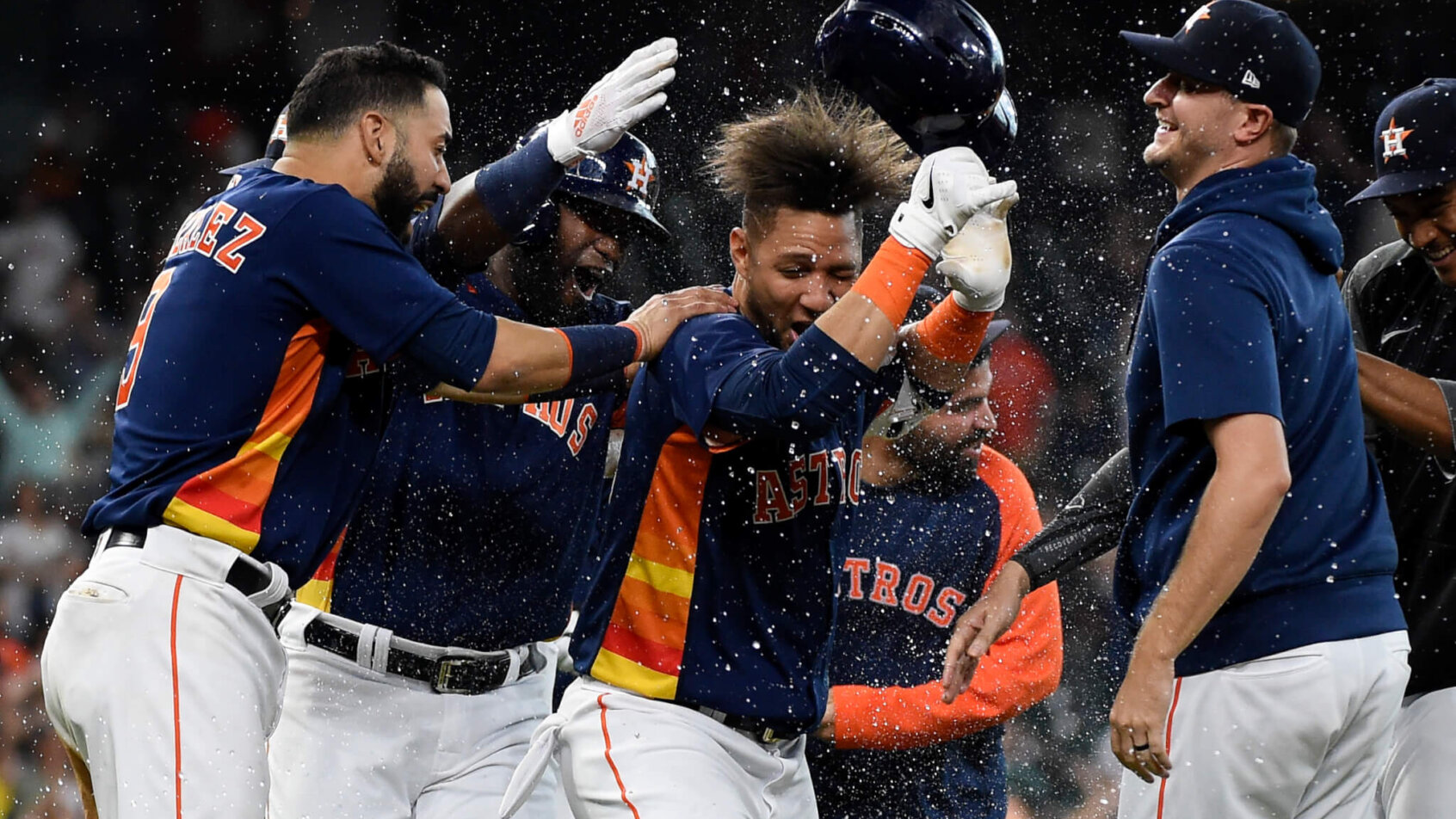 Houston Astros home plate celebration