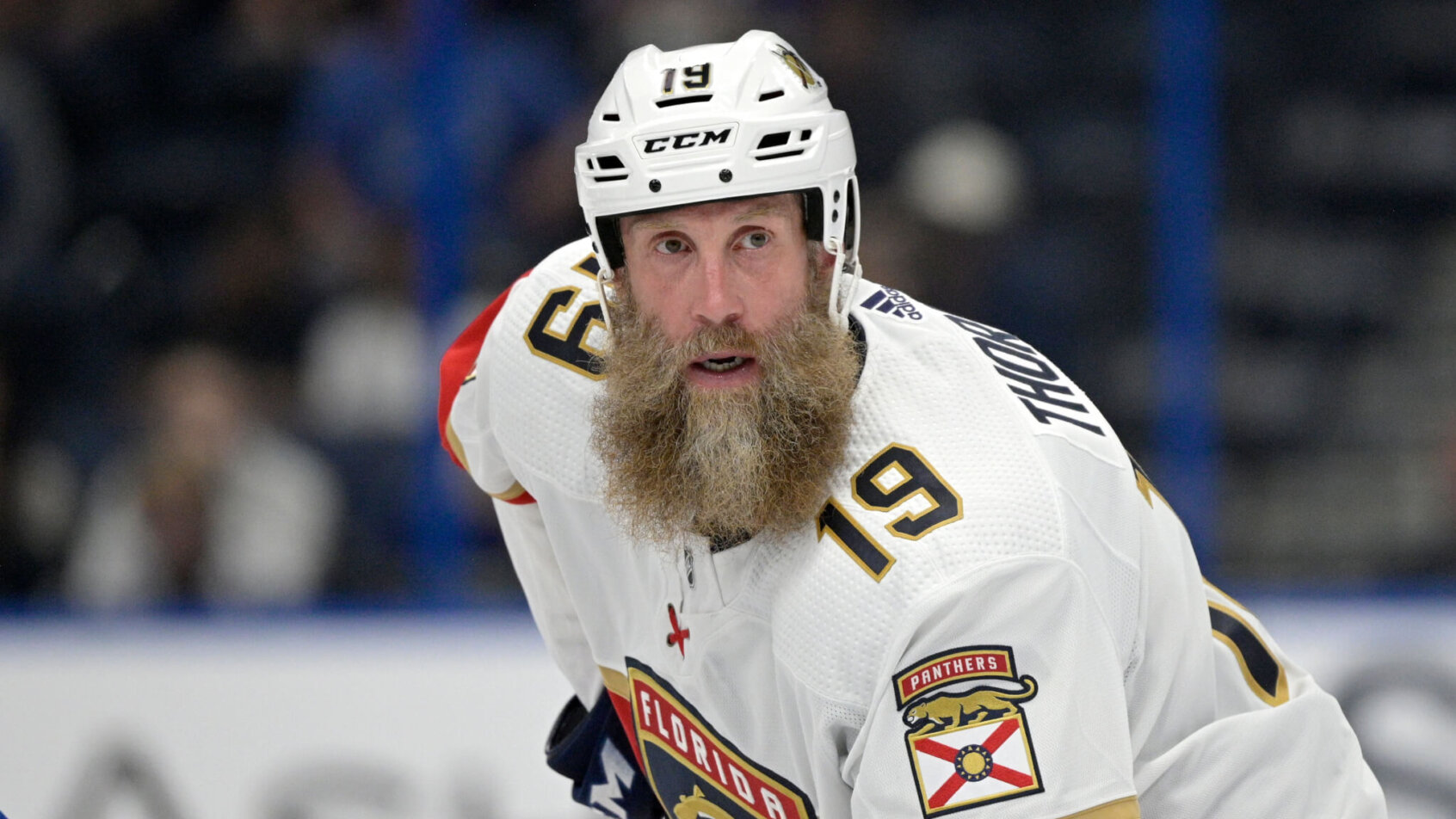 Joe Thronton face off