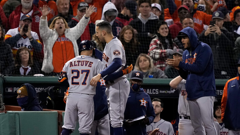 Astros celebrate