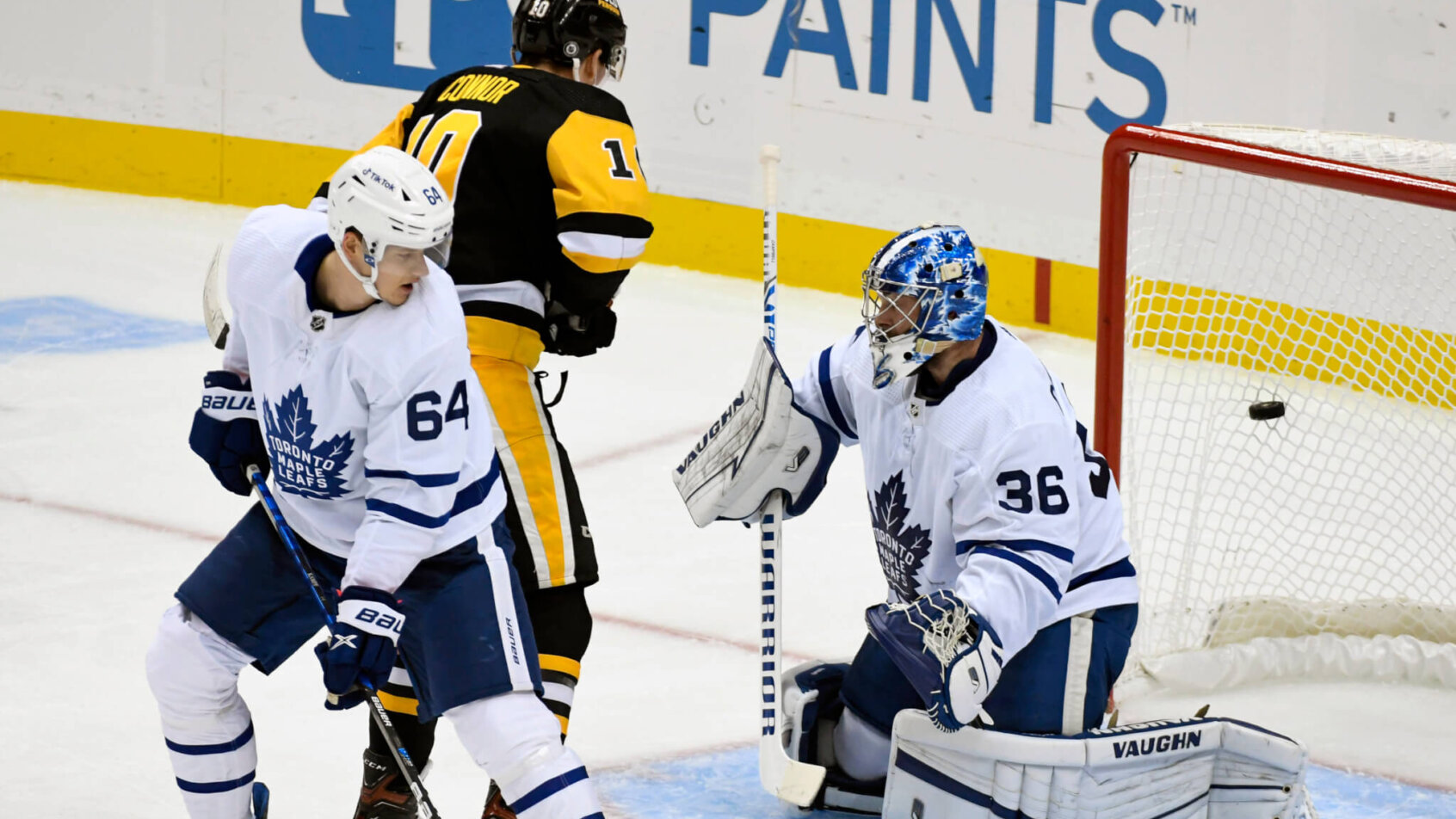 Jack Campbell, Toronto Maple Leafs, goal against