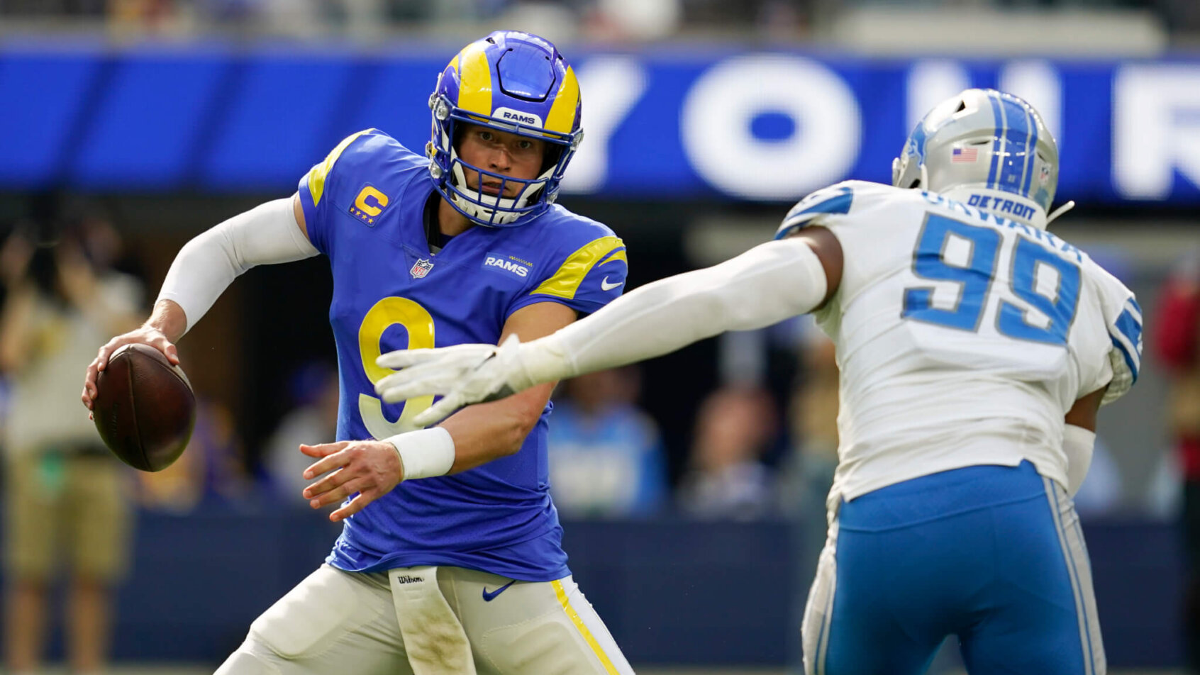 Matthew Stafford, LA Rams vs Detroit Lions