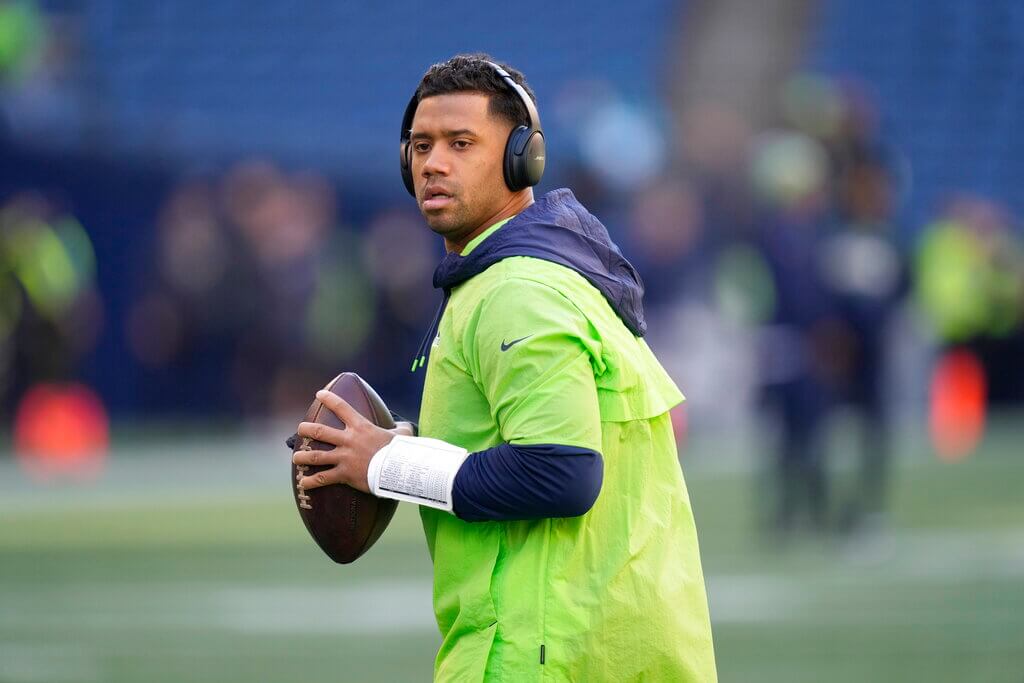 Seattle Seahawks quarterback Russell Wilson