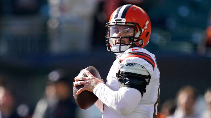 Cleveland Browns quarterback Baker Mayfield