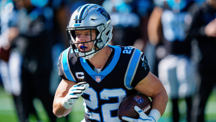 Christian McCaffrey, running back, Carolina Panthers
