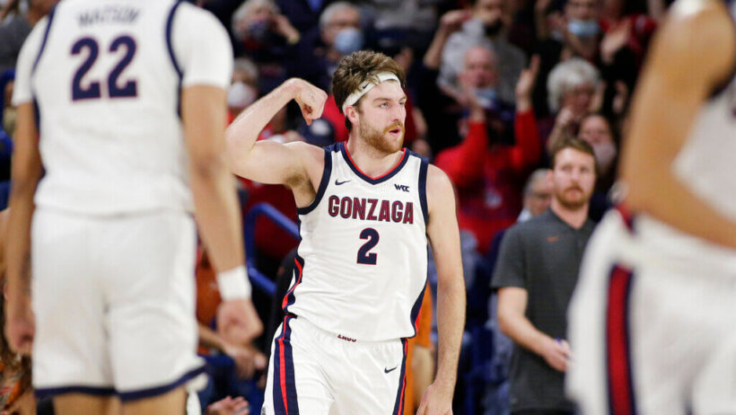 Gonzaga forward Drew Timme