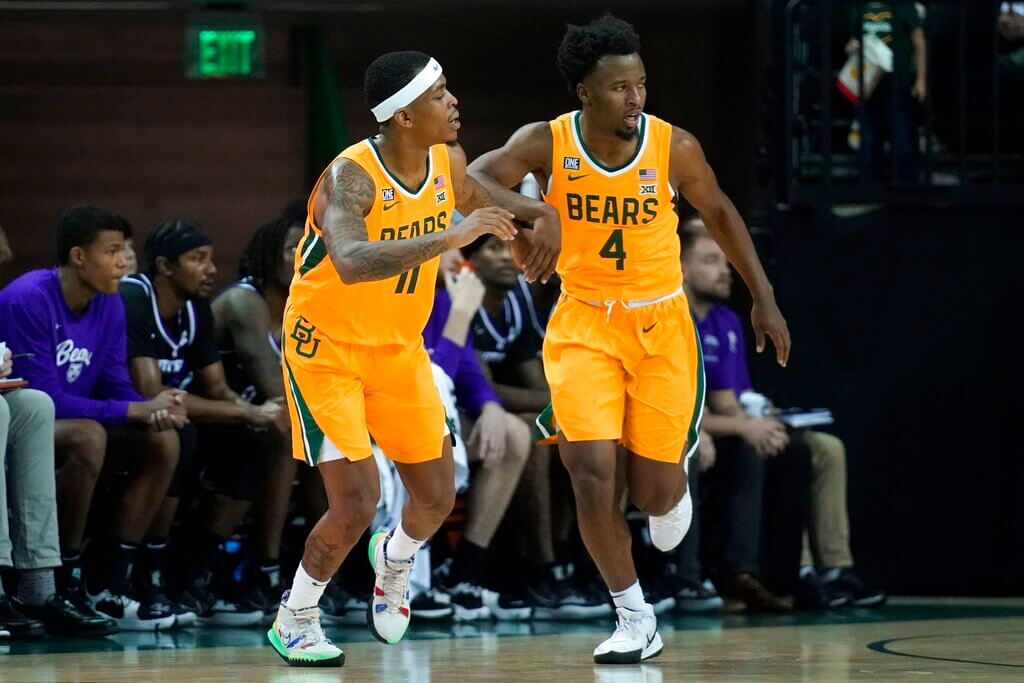 Baylor guard James Akinjo