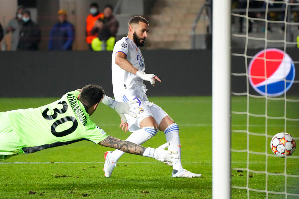 Real Madrid's Karim Benzema