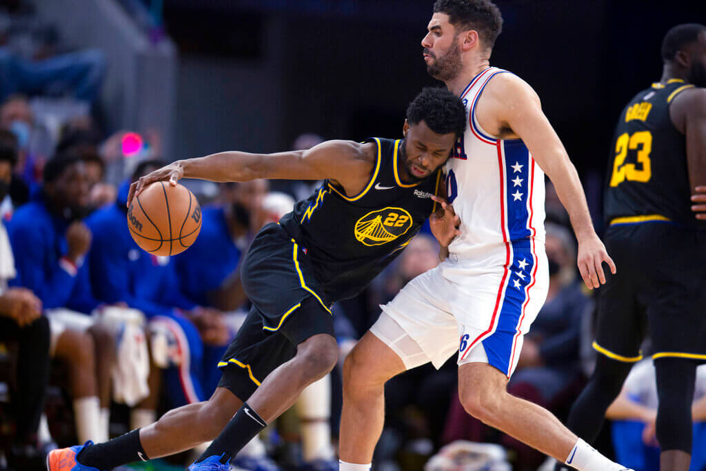 Golden State Warriors forward Andrew Wiggins