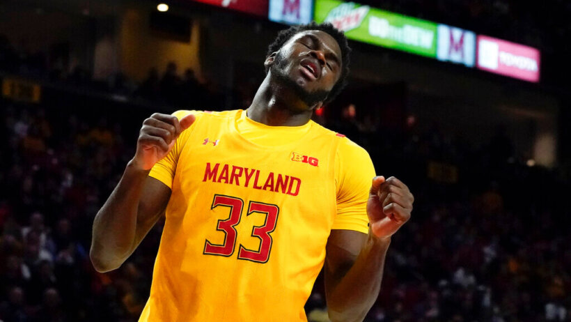 Maryland forward Qudus Wahab