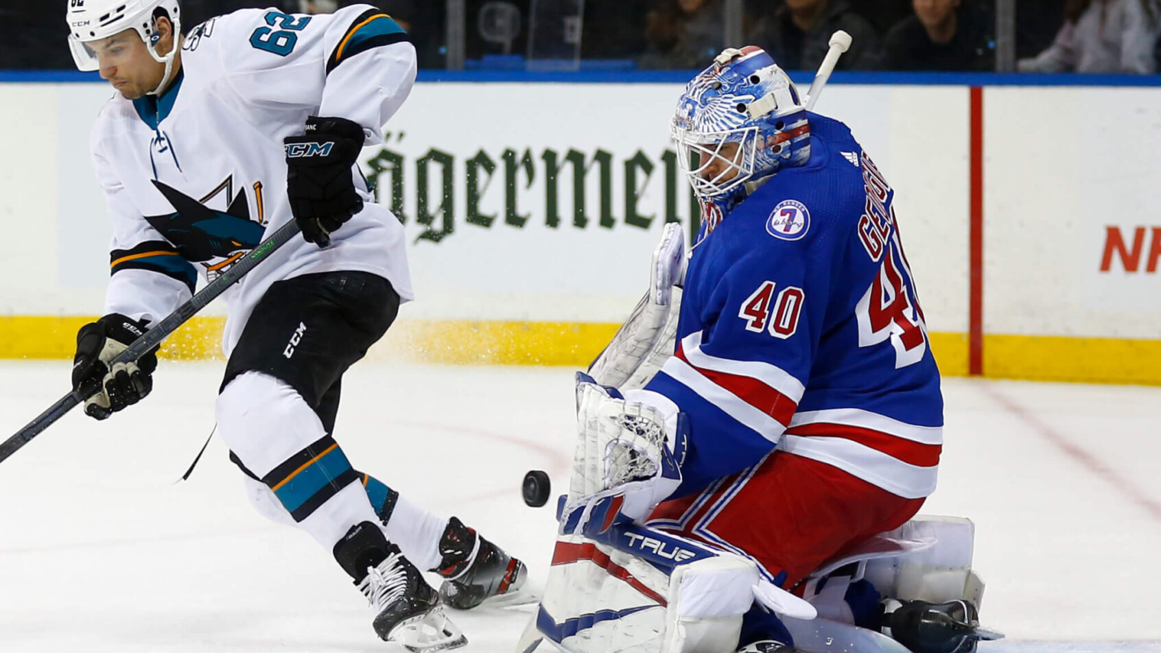 Rangers vs Sharks Thursday NHL odds