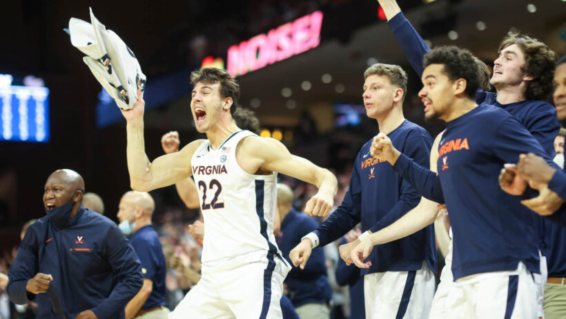 Virginia Cavaliers celebration