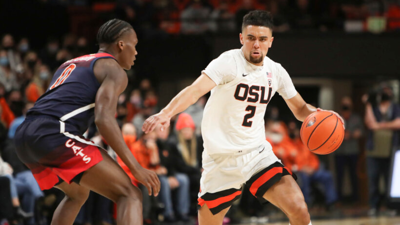 Jarod Lucas drives versus Arizona