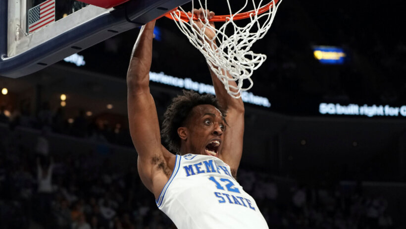 DeAndre Williams, dunk, Memphis Tigers basketball