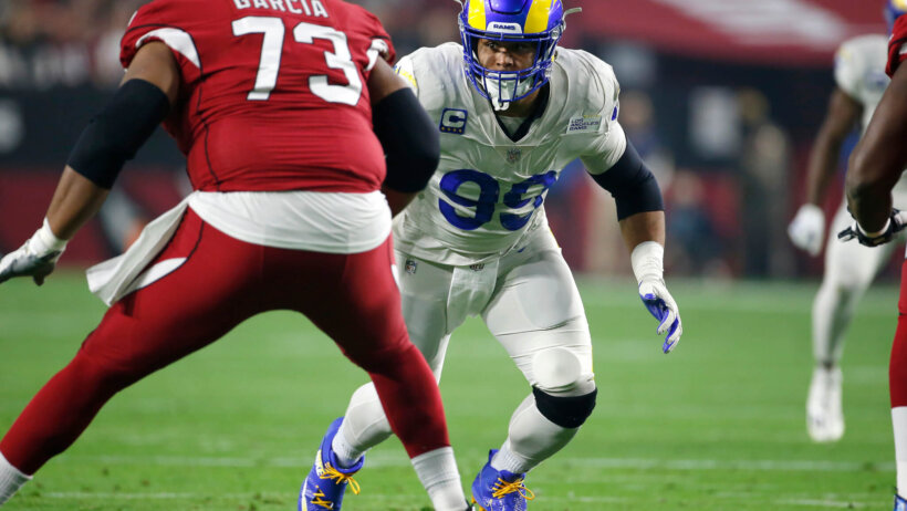 Aaron Donald pass rush, Los Angeles Rams