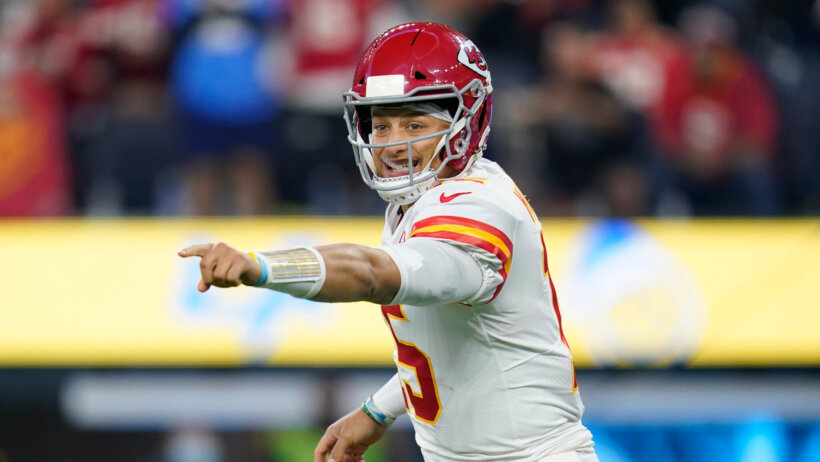 Kansas City Chiefs quarterback Patrick Mahomes