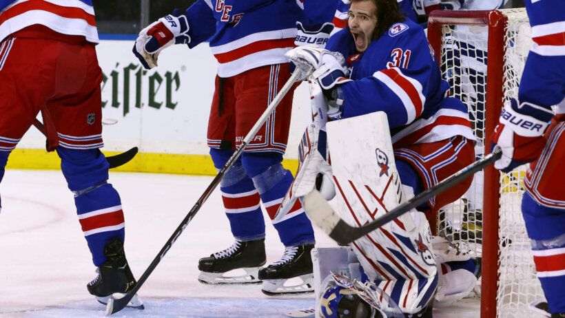 Igor Shesterkin, goaltender, New York Rangers