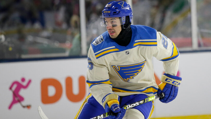 Jordan Kyrou at Winter Classic